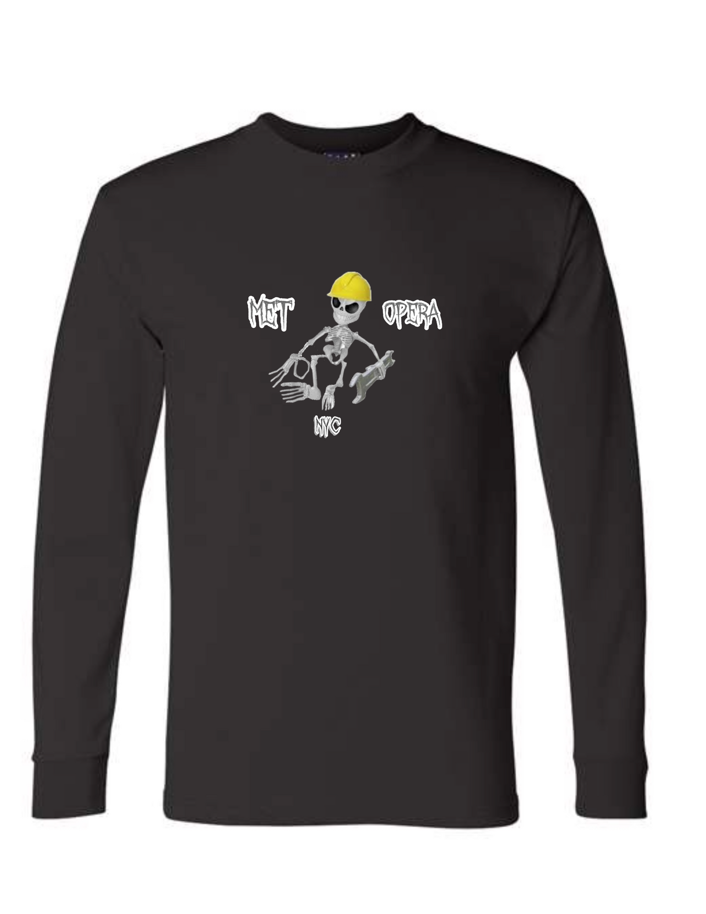 Met Gotcha Skeleton Longsleeve tee