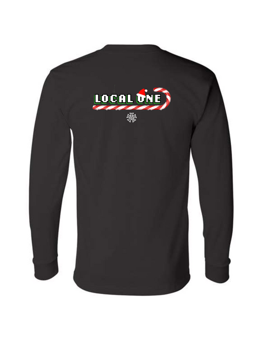 Candy Cane Longsleeve tee