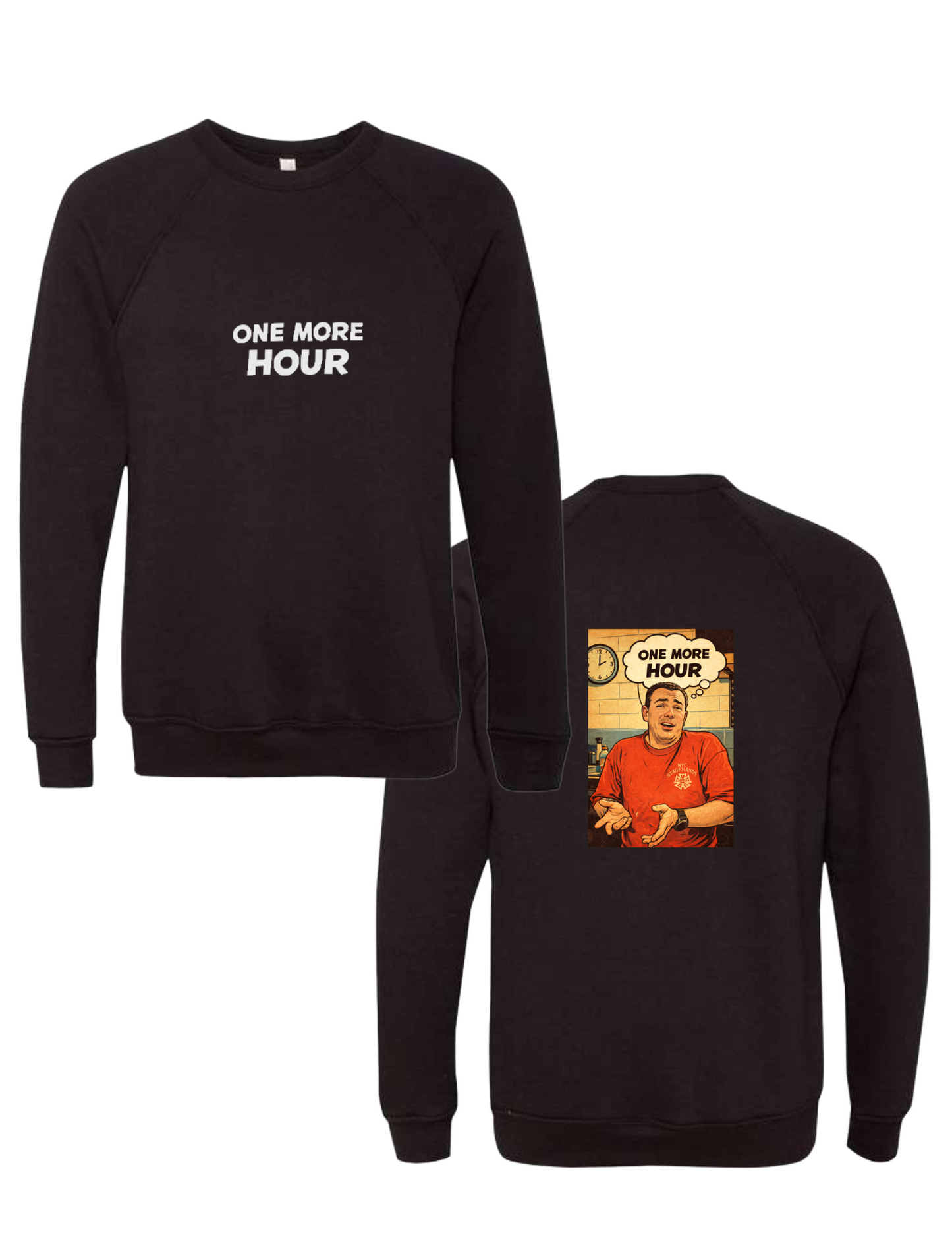 Slav One More Hour Crewneck
