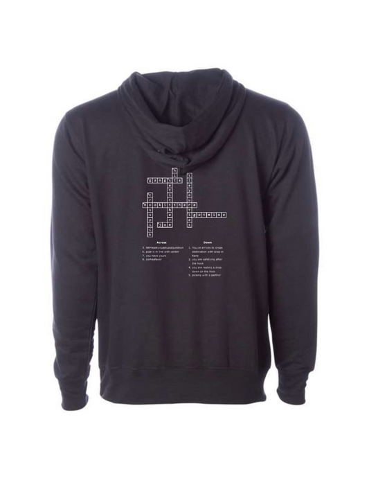 Crossword Filled Nightgang Hoody